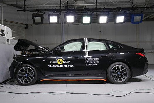 BMW i4 в краш-тесте ANCAP