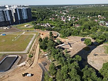 Благоустройство экопарка продолжается в поселении Десеновское