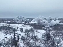 Мощные прилеты ФАБов по ВСУ в Сумской области сняли на видео