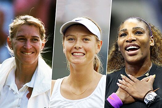 Топ-28 теннисисток, возглавлявших рейтинг WTA за всю историю, рейтинг лучших первых ракеток мира: Шарапова, Граф, Серена
