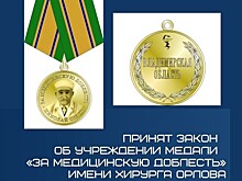 Депутаты ЗС приняли закон об учреждении медали Орлова