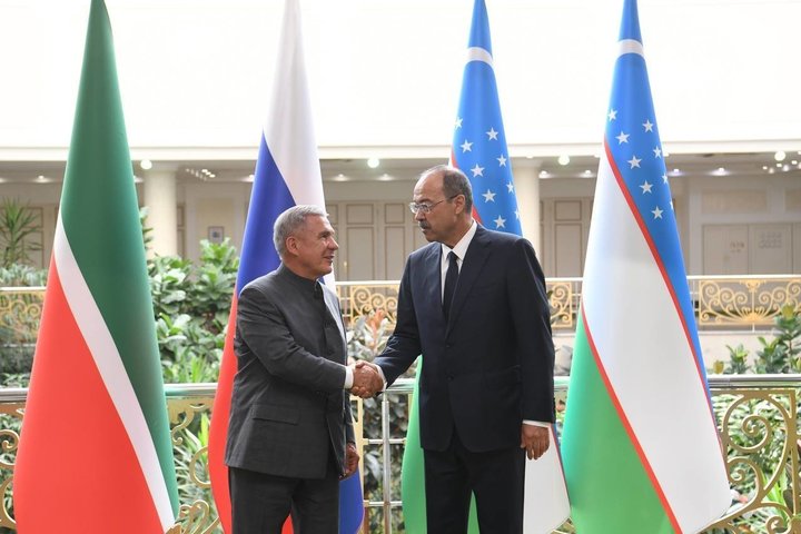 Рустам Минниханов встретился с премьер-министром Узбекистана Абдуллой Ариповым