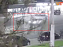 В Уфе на видео попало, как женщина сделала сальто после удара Kia Rio