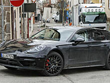 Шпионы сфотографировали универсал Porsche Panamera