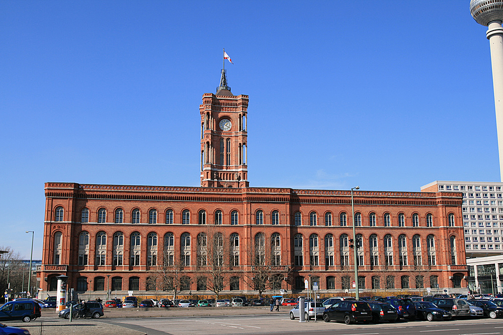Красная ратуша, Берлин, Германия, Европа