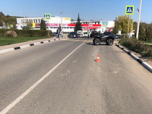 Квадроцикл перевернулся в Кондрово