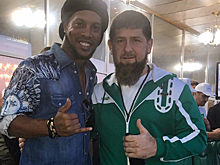 Роналдиньо опубликовал совместную фотографию с Кадыровым