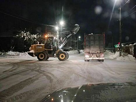 Опубликован график улиц, с которых вывезут снег