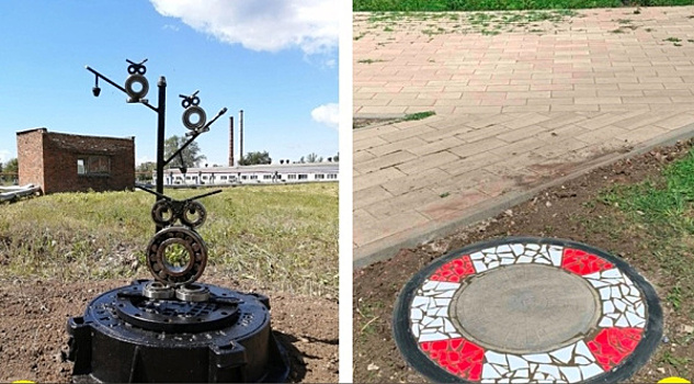 В Самаре коммунальщики украсили больше 300 колодцев