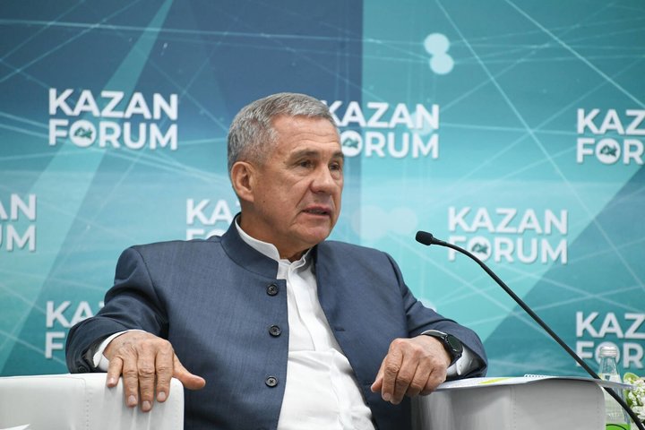 Рустам Минниханов: «Сегодня для нас эта площадка — KazanForum — очень важна, и мы видим, что результат есть.»