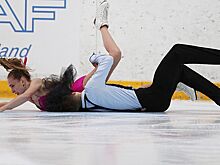 Старта Кубка России по фигурке: падение с сотрясением Серова, шутки про Skate Syzran и суровая собака на арене