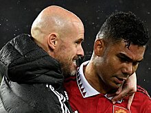 Тен Хаг об удалении Каземиро: «Он переступил черту, но я недоволен непоследовательными судейством. Игроки «Пэлас» тоже переступали черту, ВАР не вмешивался»