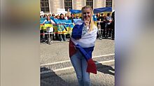 В Германии провели обыски у девушки, станцевавшей «Калинку» перед проукраинскими активистами