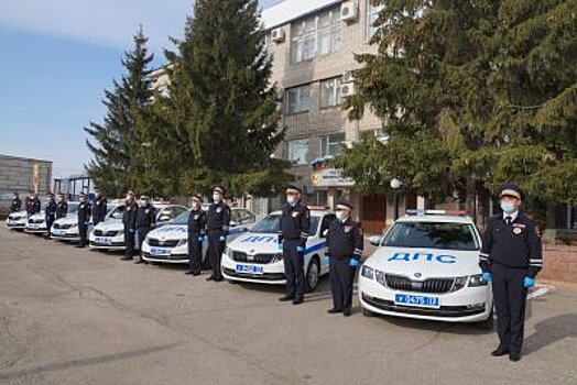 Автопарк Госавтоинспекции Ульяновской области пополнился новыми патрульными автомобилями