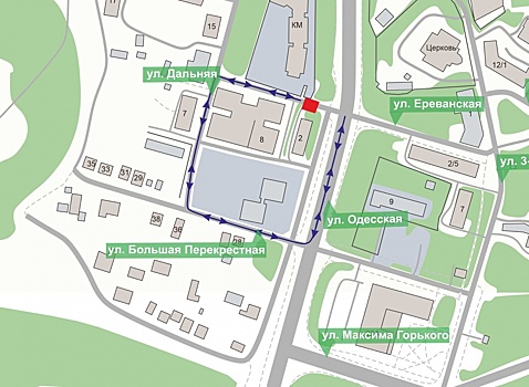 Улицу в центре Нижнего Новгорода частично перекроют на неделю