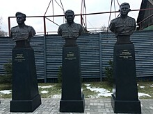Во Ржевском музее Победы установили семь бюстов героям СССР