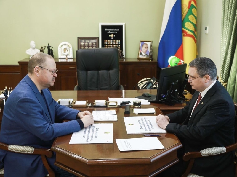 Пензенский губернатор провел рабочую встречу с бизнес-омбудсменом