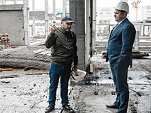 Глава администрации Чебоксар Спирин проверил ход строительства школы в Садовом