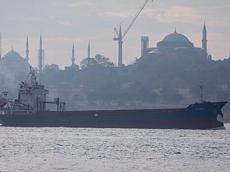 Пролив Босфор временно закрыли для судоходства из-за тумана