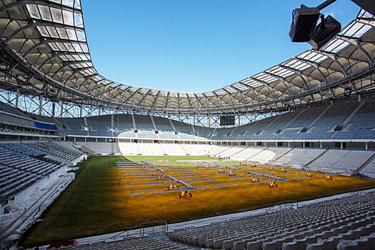 Комиссия FIFA проверила строящийся стадион в Волгограде