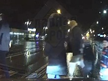 На въезде в Рязань грузовик едва не сбил шестерых пешеходов