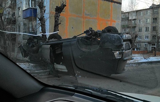 Видео ДТП с джипом, у которого оторвало колёса, опубликовали в интернете