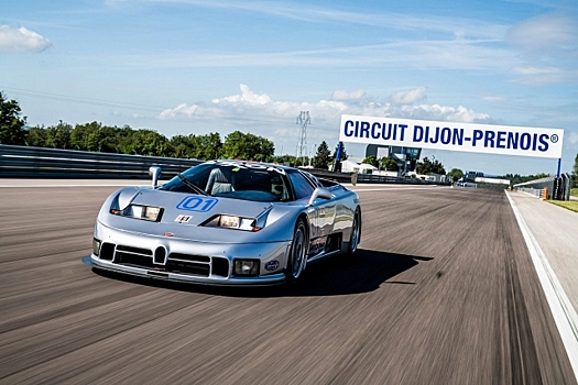 Bugatti представила уникальный спорткар EB 110 Sport Competizione