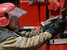 В центре Москвы горит автосервис