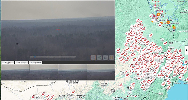 Амурскую область снова накрыл дым из Китая, Роспотребнадзор проверил воздух