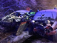 Под Уфой три человека пострадали в серьезной аварии