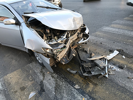 В центре Рязани вновь произошла авария