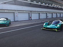 Посмотрите на круг по треку на Aston Martin Valkyrie AMR Pro с пилотом Формулы-1