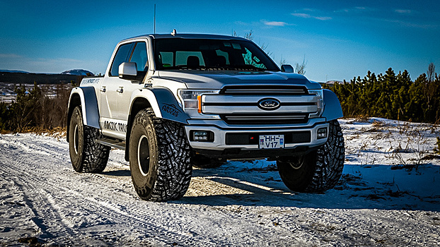 Пикап Ford F-150 превратился в арктический супервнедорожник