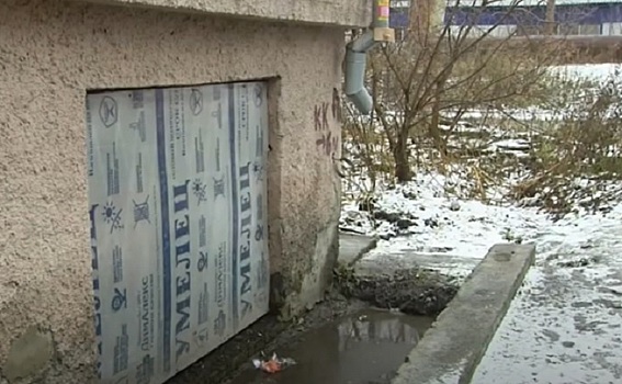 Плесенью заросли подвалы домов в Заельцовском районе Новосибирска