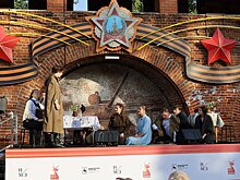 В Нижегородском кремле открыли обновленное триптих-панно «Наша Победа»