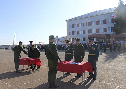 Больше 100 молодых спецназовцев приняли присягу в Новосибирске