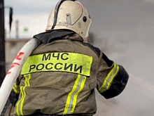 В центре Москвы произошел пожар на автозаправке