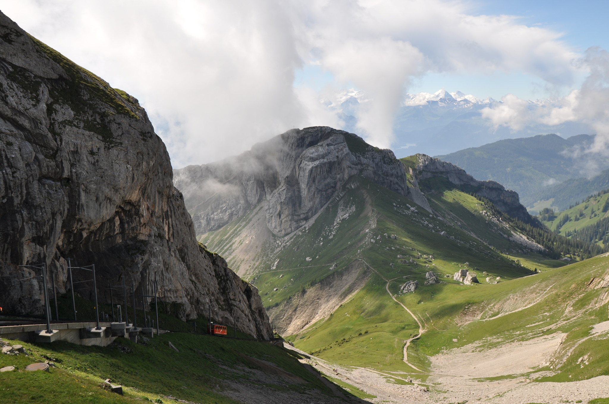 Гора Пилатус, Люцерн, Швейцария, Европа