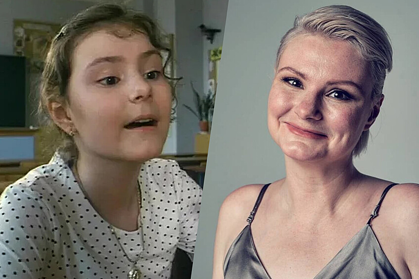 Полина Ртищева — 6 выпусков  В сюжете «Признание» Полина Ртищева сыграла девочку, которая настойчиво добивалась признания в любви от понравившегося ей мальчика, а в эпизоде «Классненько» ее героиня пришла в гости к подруге, где начала вести себя, как дома — брать еду, примерять одежду, пользоваться косметикой, — и после нанесения омолаживающего крема превратилась в маленькую девочку. После школы Ртищева поступила на факультет журналистики МГУ и окончила его с красным дипломом. Затем она получила актерское образование в Московском государственном институте культуры. В студенческие годы Ртищева была одним из режиссеров передачи «Галилео» на канале СТС, затем озвучивала фильмы, играла в театре, вела передачи на радиостанциях «ДТВ-Подмосковье», «Народное радио», и «Радио-1». Сейчас Ртищева пишет о психологии в личном блоге и занимается изготовлением свечей из соевого воска.