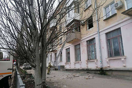 В Севастополе СК заведет дело после обрушения дома из-за взрыва газа