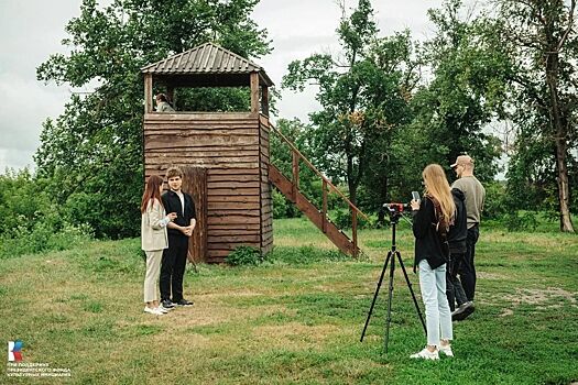 В Рыльском районе Курской области прошли съёмки проекта «Вокруг края»