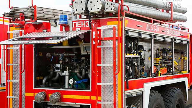 В Пензенской области за сутки произошло два пожара