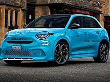 «Горячий» кроссовер Abarth 600: новое изображение