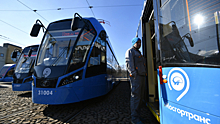 Трехсекционные трамваи начали курсировать в Москве