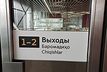 Указатели в метро Москвы продублировали для мигрантов