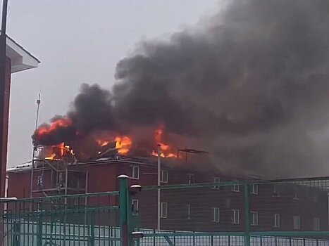 Пожар в хостеле в Солнечногорске локализовали