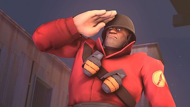 Valve воздала почести актёру озвучки Солдата Рику Мэю в Team Fortress 2