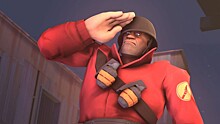 Valve воздала почести актёру озвучки Солдата Рику Мэю в Team Fortress 2