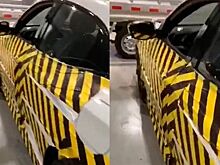 Honda Civic 2020 года поразила необычным камуфляжем