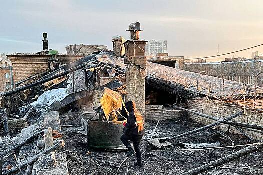Стала известна причина пожара на севере Москвы